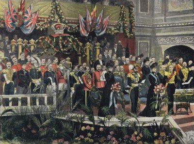 Hertog van York opent het eerste federale parlement, Australië door English Photographer