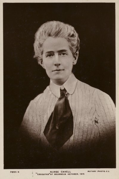 Edith Cavell door English Photographer