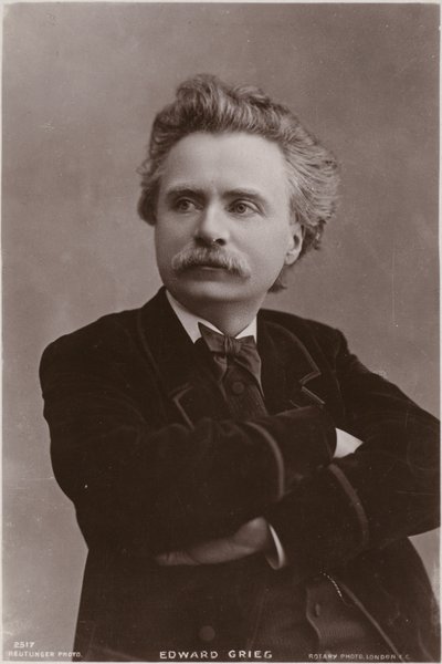 Edvard Grieg door English Photographer