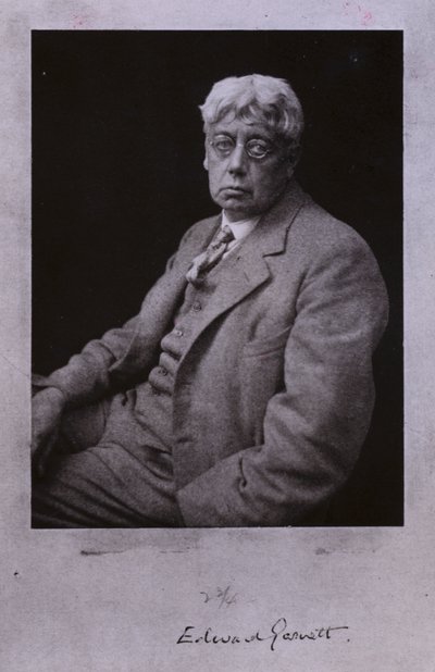 Edward Garnett, Engelse schrijver, literair criticus en redacteur door English Photographer