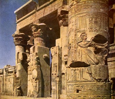 Egypte - tempel van Kom Ombo door English Photographer