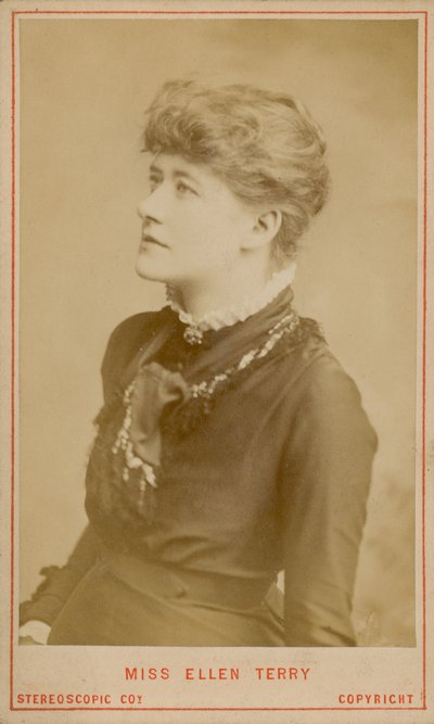 Ellen Terry, actrice door English Photographer