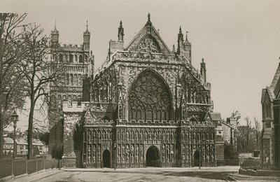 Kathedraal van Exeter, westgevel door English Photographer