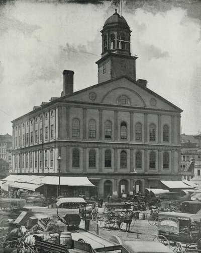 Faneuil Hall, Boston door English Photographer