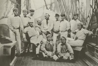 Eerste Engelse cricketteam naar Amerika, 7 september 1859 door English Photographer