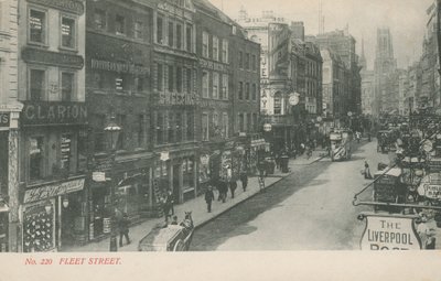 Fleet Street, Londen door English Photographer