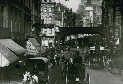 Fleet Street, Londen door English Photographer