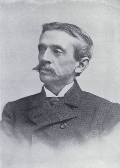 Frank R Stockton (zw/w foto) door English Photographer