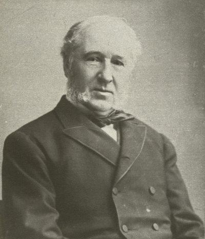 Frederick Greenwood, Redacteur van de Pall Mall Gazette (zw/w foto) door English Photographer