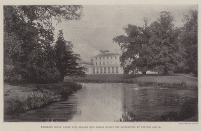 Frogmore House, waar Koning Edward zal verblijven tijdens de Verbouwingen aan Windsor Castle door English Photographer