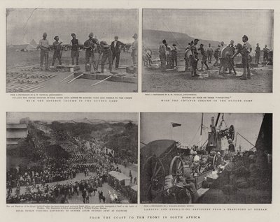 Van de kust naar het front in Zuid-Afrika door English Photographer
