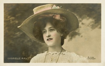 Gabrielle Ray, Engelse toneelactrice door English Photographer
