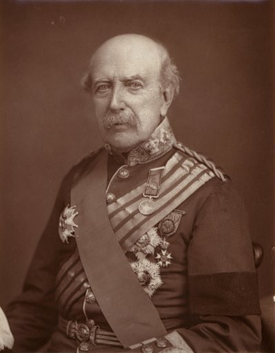 Generaal Sir W F Williams van Kars door English Photographer