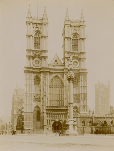 Algemeen uitzicht op Westminster Abbey door English Photographer