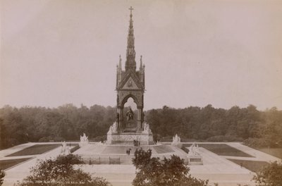 Algemeen uitzicht op het Albert Memorial door English Photographer