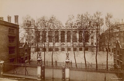 Algemeen zicht op de Grote Zaal van Christs Hospital door English Photographer