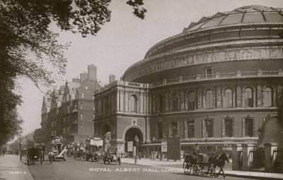 Algemeen uitzicht op de Royal Albert Hall door English Photographer