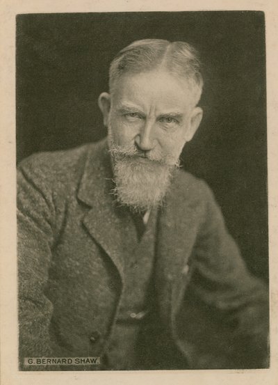 George Bernard Shaw, foto door English Photographer