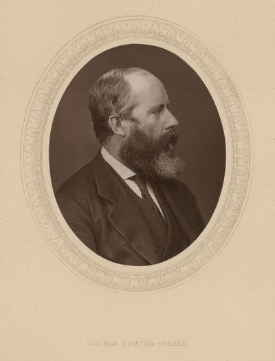 George Edmund Street, architect door English Photographer