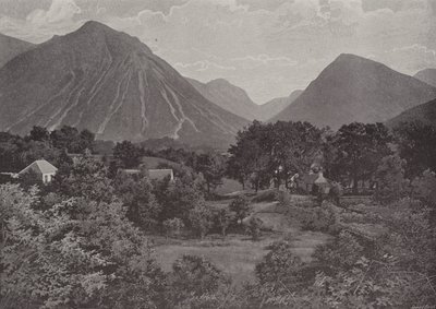Glencoe, Scene van het Bloedbad door English Photographer