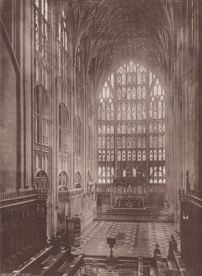 Gloucester: De Kathedraal, Koor Oost door English Photographer
