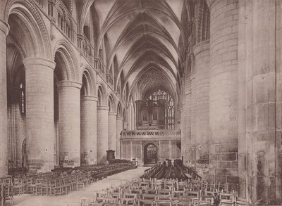 Gloucester: De Kathedraal, Schip Oost door English Photographer