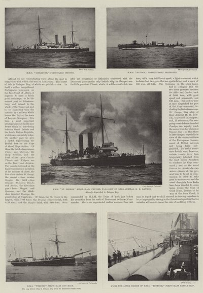 Groot-Brittanniës maritieme voorbereidingen door English Photographer