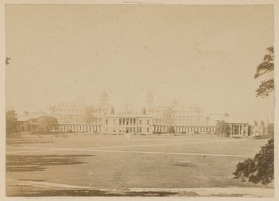 Greenwich Hospital, vanaf de gronden door English Photographer