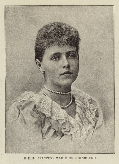 HKH Prinses Marie van Edinburgh door English Photographer