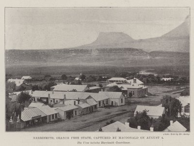 Harrismith, Oranje Vrijstaat, ingenomen door MacDonald op 4 augustus door English Photographer