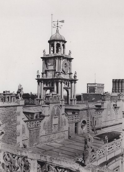 Hatfield House, De Kloktoren door English Photographer