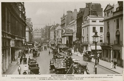 Haymarket, Londen door English Photographer