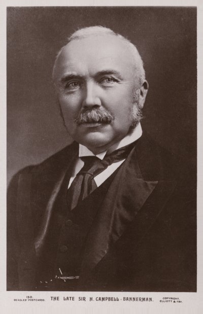 Henry Campbell-Bannerman door English Photographer
