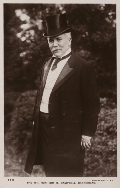 Henry Campbell-Bannerman door English Photographer