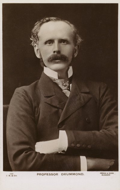 Henry Drummond (1850-1897), Schotse evangelist, schrijver en docent door English Photographer