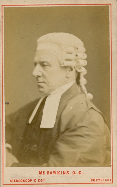 Henry Hawkins QC, 1e Baron Brampton door English Photographer