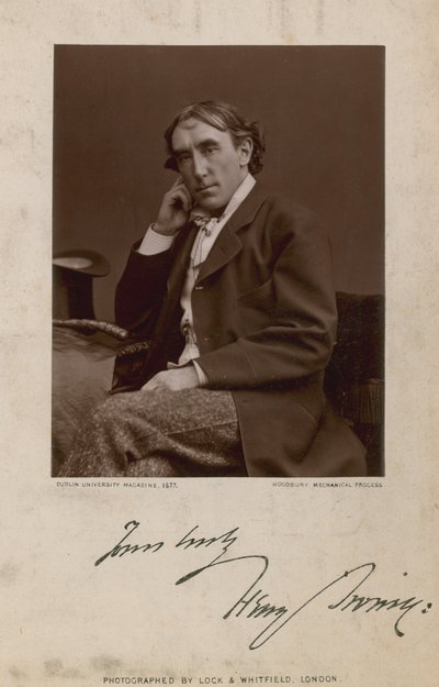Henry Irving door English Photographer