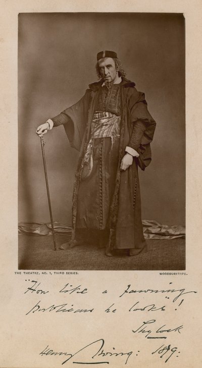 Henry Irving door English Photographer
