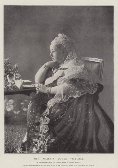 Hare Majesteit Koningin Victoria door English Photographer