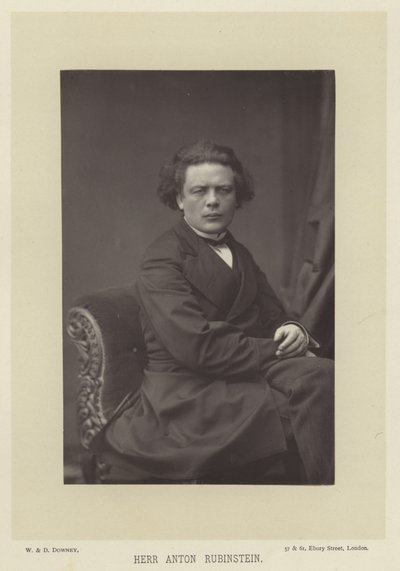 Herr Anton Rubinstein door English Photographer