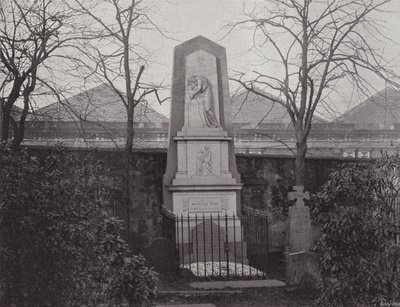 Graf van Highland Mary, Greenock door English Photographer