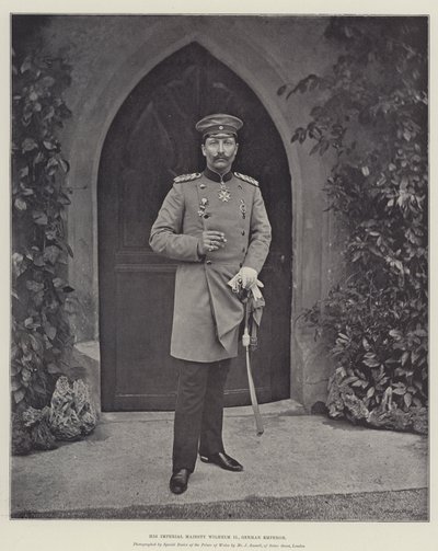 Zijne Keizerlijke Majesteit Wilhelm II, Duitse Keizer door English Photographer