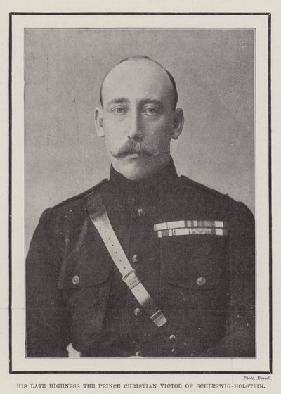 Zijn wijlen Hoogheid Prins Christian Victor van Sleeswijk-Holstein door English Photographer
