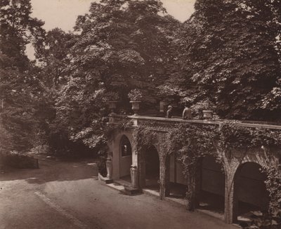 Holland House, Londen: Terras boven colonnade, zuidzijde door English Photographer