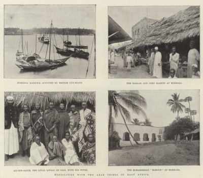 Vijandelijkheden met de Arabische stammen van Oost-Afrika door English Photographer