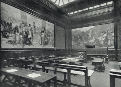 Houses of Parliament, de Mozes Kamer, House of Lords door English Photographer