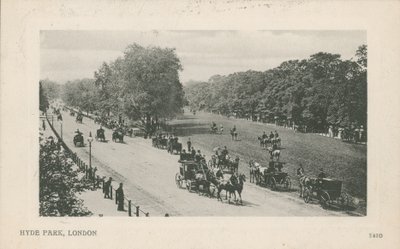 Hyde Park, Londen door English Photographer