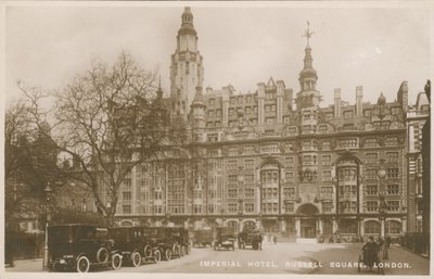 Imperial Hotel, Russell Square, Londen door English Photographer