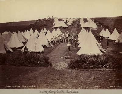 Infanteriekamp, Gun Hill, Barbados door English Photographer