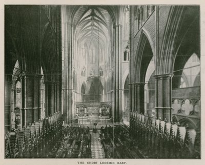 Interieur van Westminster Abbey door English Photographer